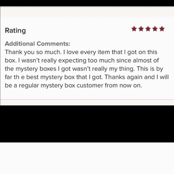 BEST MYSTERY BOX EVER!! THIS 1 IS FULL OF SZ SMALL. 12-20 ITEMS, OVER $300 VALUE - Picture 6 of 7